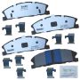 Bendix Friction MKD1611FM BENDIX Fleet MetLok Brake Pad