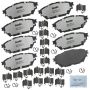 Bendix Friction MKD1682FM BENDIX Fleet MetLok Brake Pad