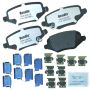 Bendix Friction MKD1719FM BENDIX Fleet MetLok Brake Pad