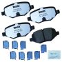 Bendix Friction MKD1754FM BENDIX Fleet MetLok Brake Pad