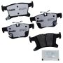 Bendix Friction MKD1901FM BENDIX Fleet MetLok Brake Pad