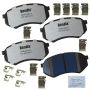 Bendix Friction MKD433FM BENDIX Fleet MetLok Brake Pad