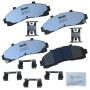 Bendix Friction MKD652FM BENDIX Fleet MetLok Brake Pad