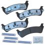 Bendix Friction MKD667AFM BENDIX Fleet MetLok Brake Pad