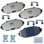 Bendix Friction MKD748FM BENDIX Fleet MetLok Brake Pad