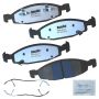 Bendix Friction MKD790FM BENDIX Fleet MetLok Brake Pad