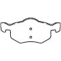 Bendix Friction MKD843FM BENDIX Fleet MetLok Brake Pad