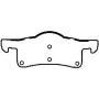 Bendix Friction MKD935FM BENDIX Fleet MetLok Brake Pad