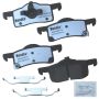 Bendix Friction MKD935FM BENDIX Fleet MetLok Brake Pad