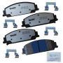 Bendix Friction PBD1351 BENDIX Fleet MetLok Police Disc Pad