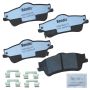 Bendix Friction PBD1352 BENDIX Fleet MetLok Police Disc Pad
