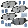 Bendix Friction PBD1754 BENDIX Fleet MetLok Police Disc Pad