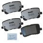 Bendix Friction PBD1766 BENDIX Fleet MetLok Police Disc Pad