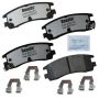 Bendix Friction PBD698 BENDIX Fleet MetLok Police Disc Pad