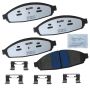 Bendix Friction PBD931 BENDIX Fleet MetLok Police Disc Pad