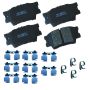 Bendix Friction SBC1212 STOP BY BENDIX Disc Brake Pad