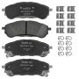 Bendix Friction SBC2208 STOP BY BENDIX Disc Brake Pad