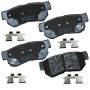 Bendix Friction SBC813 STOP BY BENDIX Disc Brake Pad
