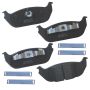 Bendix Friction SBC952 STOP BY BENDIX Disc Brake Pad