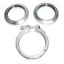 Stainless Works VBC35 V Band SS Coupling Kit for 3 1/2in tubing