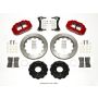 Wilwood 140-13880-R Narrow Superlite 4R Front Hat Kit 12.88in Red 2007-Up Jeep Wrangler