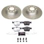 PowerStop K8337-26 Z26 Street Performance Ceramic Brake Pad and Drilled & Slotted Rotor Kit