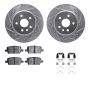 Dynamic Friction 7512-65027 Rotor Kit