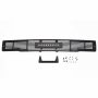 Putco 87160L 15-17 Ford F-150 - SS Black Bar Design w/10in Luminix Light Bar Bumper Grille Inserts