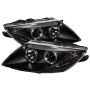 SPYDER 5029072 Projector Headlights - LED Halo - Black