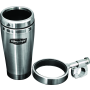 Kuryakyn 1464 Drink Holder With Stainless Steel Mug 1in Bar Clamp Chrome