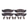 PowerStop 17-1158 PowerStop - Z17 Low-Dust Ceramic Brake Pads with Hardware
