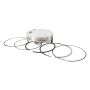 Vertex Pistons 23549B Vertex Piston 06-14 Honda TRX 450 ER 450cc Forged High Compression Piston Kit 13.5:1 Comp.
