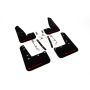 Rally Armor MF89-UR-BLK-RD Black Mud Flap/Red Logo