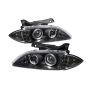 SPYDER 5009265 Projector Headlights - LED Halo - Black