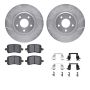 Dynamic Friction 7512-53003 Rotor Kit