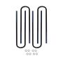 Skyjacker U16FUR 4 U-BOLTS/58X325X16SP