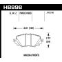 Hawk Performance HB898Z.572 Performance Ceramic Disc Brake Pad