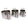 Different Trend 304 Stainless Flat Lap Joint Band Clamp BF-34300