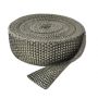 Exhaust Wrap 50 Foot x 2 Inch Platinum Weave Lock Up To 1800 Degree F Rogue Series Thermo Tec