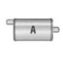 Jones Exhaust Q413A Quietone Performance Muffler