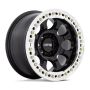 KMC RIOT BL 17X8.5 6X135 SBLK-MC-RG +0