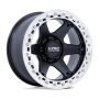 KMC VI BL 20X10 BLANK 108 -48 S-BLK MACH