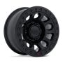 KMC E25 BEADLOCK 17X9 8X6.5 125 -38 BLK-OUT
