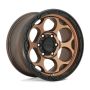 KM541 17X8.5 5X5.0 M-BRZ BLK LP 00MM