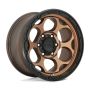 KM541 17X8.5 5X5.0 M-BRZ BLK LP 00MM