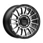 KM542 16X8 6X5.5 S-BLK MACH 00MM