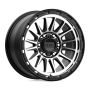 KM542 17X9 6X4.5 S-BLK MACH 18MM CB 66.1