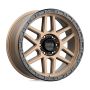 KM544 17X9 6X5.5 M-BRZ BLK LP -12MM