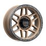 KMC KM544 17X9 8X6.5 M-BRZ BLK LP -12MM