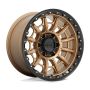 KMC KM547 16X8 6X5.5 M-BRZ BLK-LP 00MM